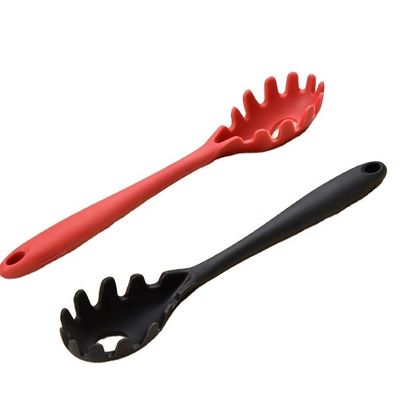 Cucharinha de pasta de silicone portátil antiaderente para cozinhar utensílios de cozinha ecológicos