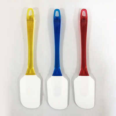 Ferramenta de bolo de espátula para raspar manteiga de mistura de creme de silicone com kit número 1 e logotipo personalizado