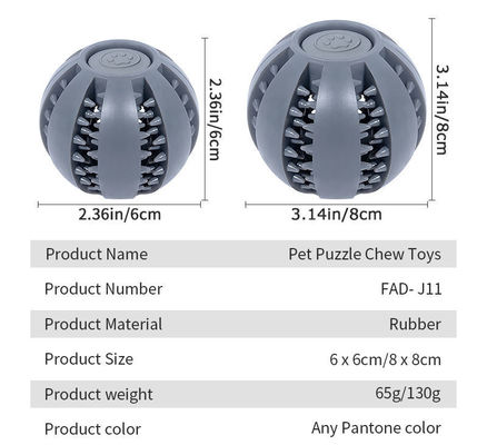 Brinquedos para cães Bola de silicone para limpeza de dentes interativa e distribuição de alimentos com vazamento