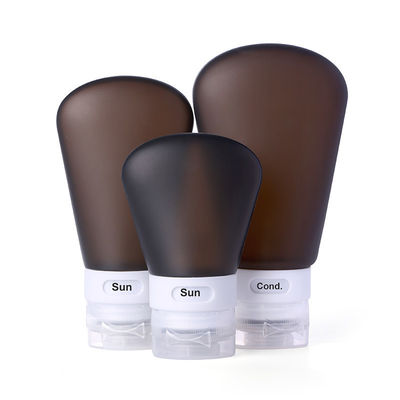 Kit de frasco de viagem de silicone de conveniência Volume 37ml / ou personalizado 89ml Amostra Amostra grátis