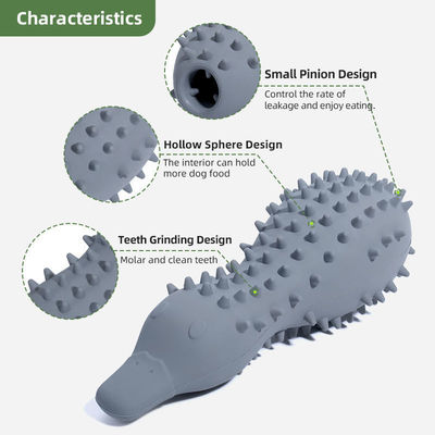 Brinquedos de mastigação duráveis para cães para mastigadores agressivos Material de silicone seguro e duradouro
