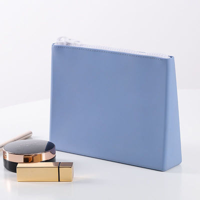 Saco cosmético de silicone suave e durável de cor personalizada para maquiagem em movimento
