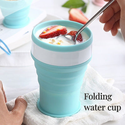 Novel Style Outdoor Folding Water Cup para Esportes e Viagens Copo de Chá Camping Novel Design