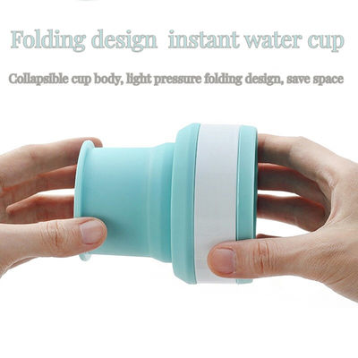 Novel Style Outdoor Folding Water Cup para Esportes e Viagens Copo de Chá Camping Novel Design