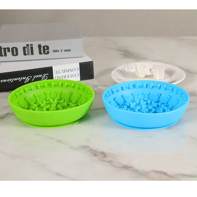 Cães no chuveiro Cachoeiras de animais de estimação Alimentos Patas lamber almofada de silicone colchão para cães gatos 109G