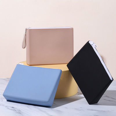 Saco de maquiagem de silicone de cor personalizada para cosméticos personalizados e duráveis