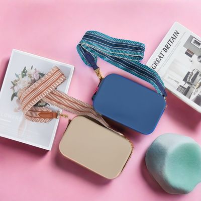 BPA livre versátil feminino Bolsa de fechadura de acessórios Organizador para escovas de maquiagem