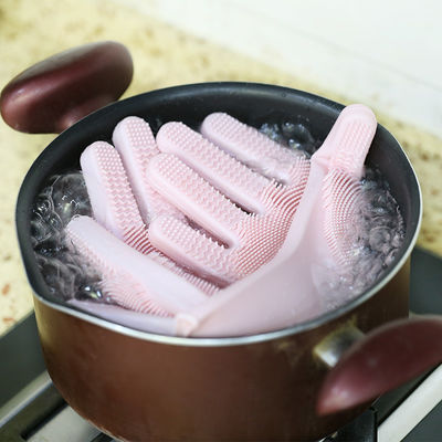 Luvas de lavagem de pratos de silicone para a faixa de temperatura -40 220 C Muito bem-vindos OEM/ODM