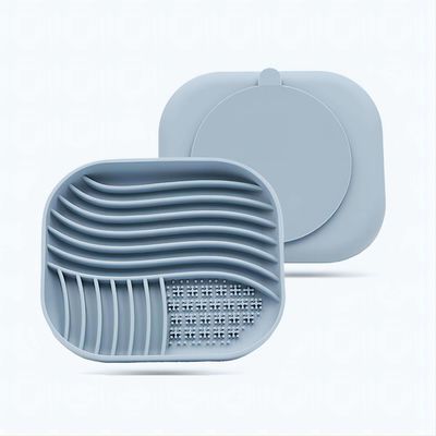 2024 Pet de silicone Slow Feeder BPA Free Licking Mat para cães e gatos grande vaso de sucção