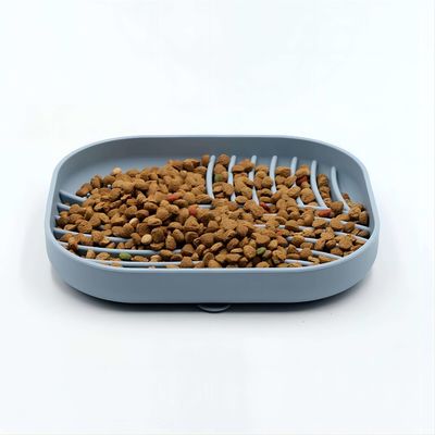 2024 Pet de silicone Slow Feeder BPA Free Licking Mat para cães e gatos grande vaso de sucção