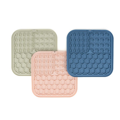 Acessório de lambe-lambe de silicone para animais de estimação