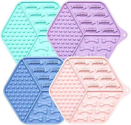 Tipo de Item Pet Slow Feeder Mat Pad personalizado para cães e gatos
