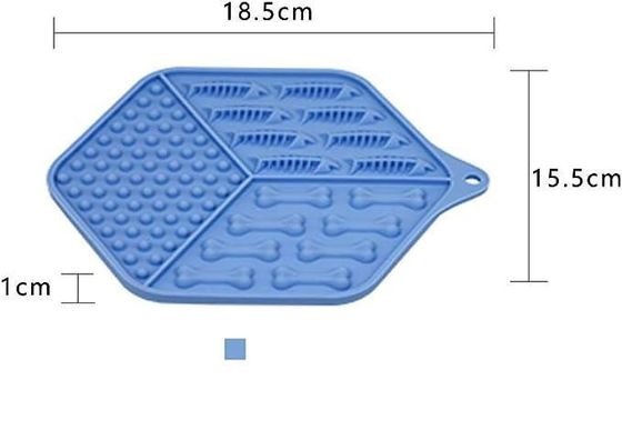 Tipo de Item Pet Slow Feeder Mat Pad personalizado para cães e gatos