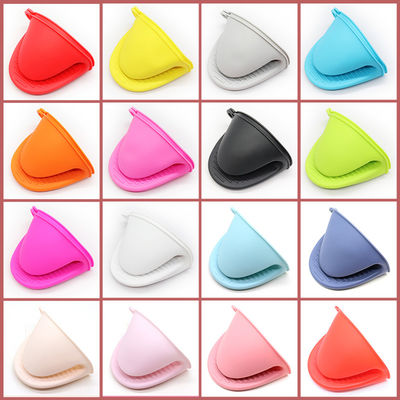 Logotipo personalizado Luvas de forno de silicone e almofadas de aquecimento para manuseio seguro de pratos quentes