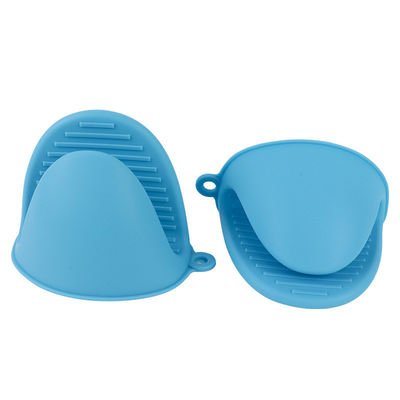 Logotipo personalizado Luvas de forno de silicone e almofadas de aquecimento para manuseio seguro de pratos quentes