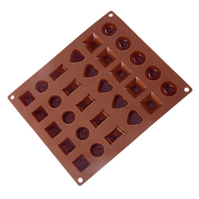 Molde de silicone de múltiplas formas perfeito para fazer molde de chocolate e feijão gelatinoso personalizado