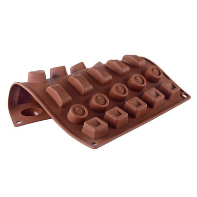 Molde de silicone de múltiplas formas perfeito para fazer molde de chocolate e feijão gelatinoso personalizado