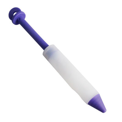 Decore bolos e doces sem esforço com esta caneta de bolo de silicone de 14,5 * 2,3 cm