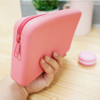 Saco cosmético de viagem de silicone à prova d'água para Sundries