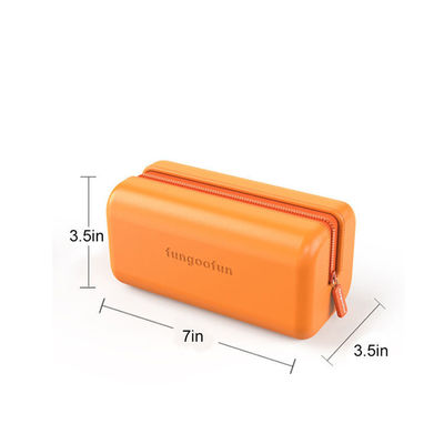 Saco de maquiagem de silicone com estilo de design moderno e logotipo personalizado
