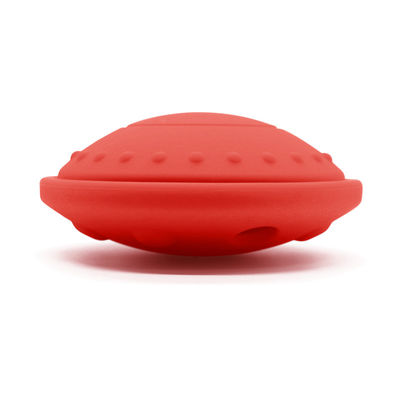 Interativa bola de comida brinquedo bola de mascar silicone durável para cães guloseimas puzzle e treinamento