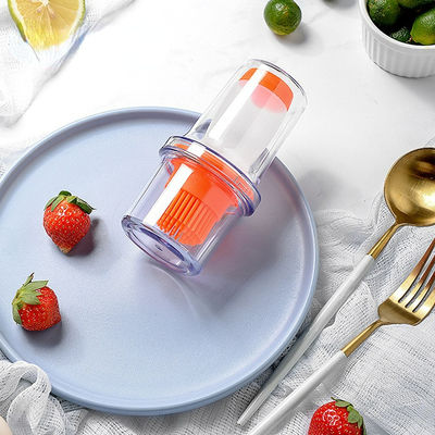 Ferramentas convenientes garrafa de silicone e escova de óleo para cozinhar