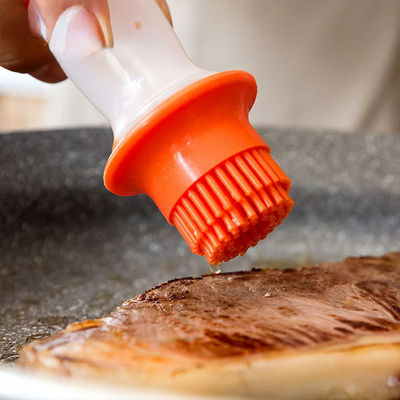 Ferramentas convenientes garrafa de silicone e escova de óleo para cozinhar