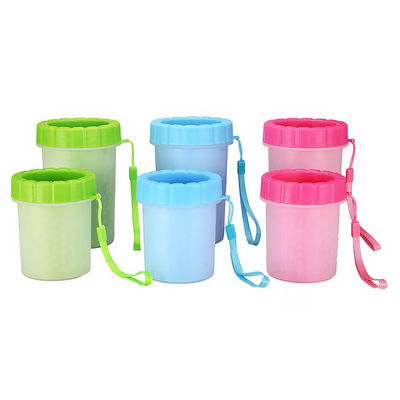 Pincéis de silicone para limpeza por atacado garrafas cobertas de animais de estimação Clebottom Coverfeet Cleaner