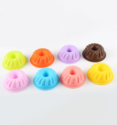 Moldes de panelas de donuts de silicone não pegajoso Ideal para assar e armazenado em várias formas