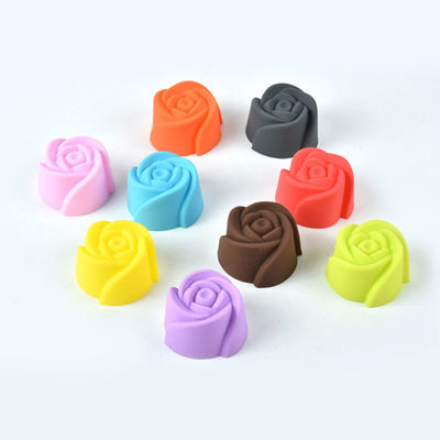 Copas de Forno Reutilizáveis Mini Silicone Bake Tool Cupcake Liners Cake Decoration Tip Set