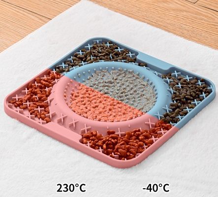 20cm*20cm Alimente de silicone para animais de estimação para cães e gatos