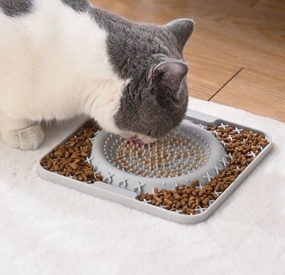 20cm*20cm Alimente de silicone para animais de estimação para cães e gatos