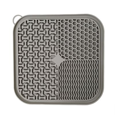 Pet Slow Feeder Silicone Lick Mat para gatos e cães Eco-friendly Custom Pet Bowl