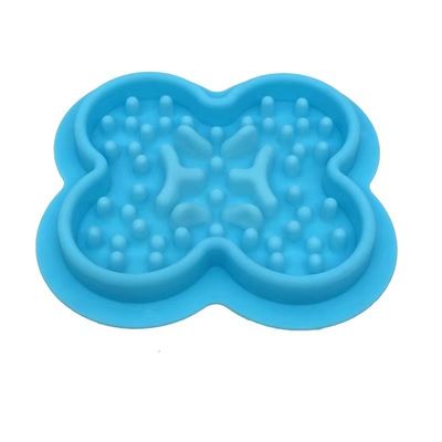 Taça de silicone para animais de estimação para alimentação lenta Anti-asfixia e derrubada Aceita OEM / ODM