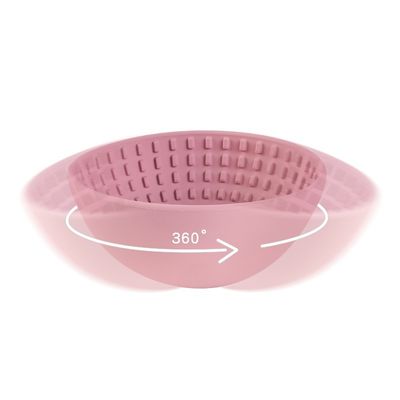 Taça de alimentação para animais de estimação rodada Taça de silicone para cães alimentador lento para alimentação saudável alimentador interativo
