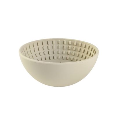 Taça de alimentação para animais de estimação rodada Taça de silicone para cães alimentador lento para alimentação saudável alimentador interativo