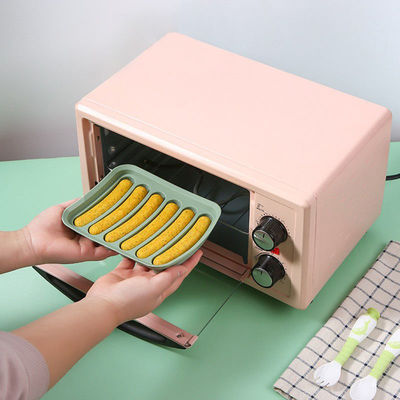 17.5*14cm Molde de salsicha de silicone para bebê Alimentos complementares Molde de cachorro quente de qualidade alimentar