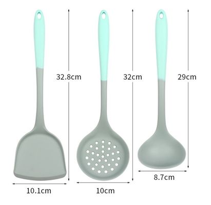 Kit de utensílios de cozinha de silicone de qualidade alimentar