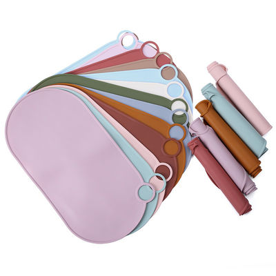 Moderno Design Redondo Camarão Silicone Placemat para Mesa de Jantar de Crianças OEM/ODM Bem-vindo