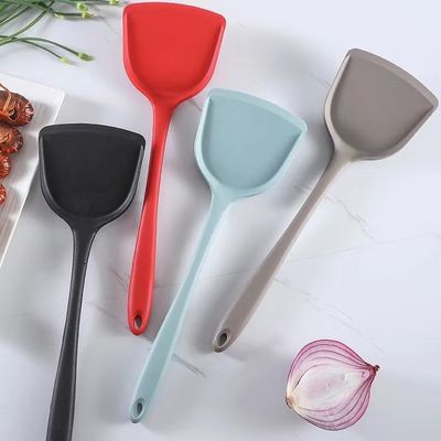Comércio de compradores de alta escolha de alimentos de silicone colher de cozinha Turner espátula pá