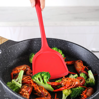 Comércio de compradores de alta escolha de alimentos de silicone colher de cozinha Turner espátula pá