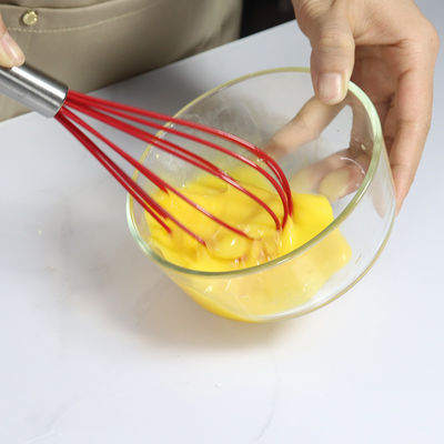 Ferramentas de agitação multifuncionais de silicone de ovos para cozinha doméstica 8/10/12 polegadas batedor