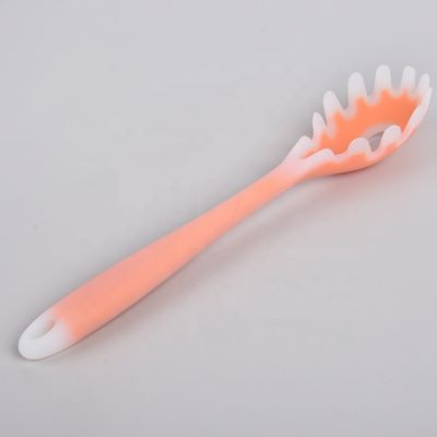 Cucharinha de pasta de silicone portátil antiaderente para cozinhar utensílios de cozinha ecológicos