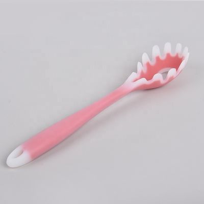 Cucharinha de pasta de silicone portátil antiaderente para cozinhar utensílios de cozinha ecológicos