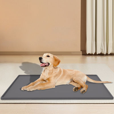 Cor personalizada de silicone de comida de cão colchão antiderrapante impermeável colchão de alimentação de animais de estimação livre de BPA