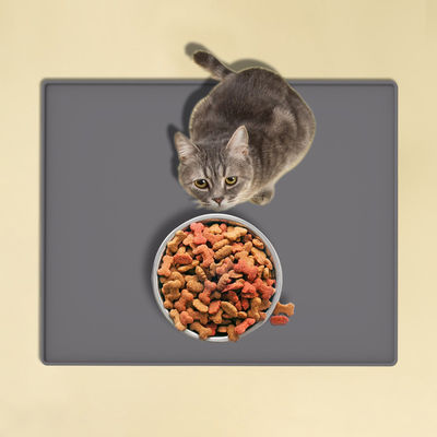 Cor personalizada de silicone de comida de cão colchão antiderrapante impermeável colchão de alimentação de animais de estimação livre de BPA
