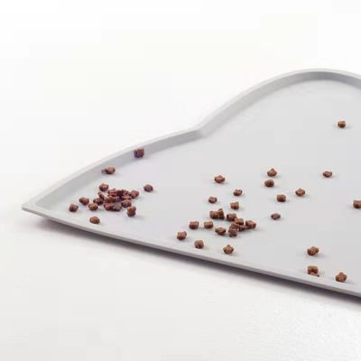 Matas de alimentação para animais de estimação impermeáveis de silicone para cães e gatos