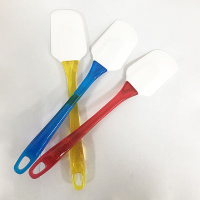 Ferramenta de bolo de espátula para raspar manteiga de mistura de creme de silicone com kit número 1 e logotipo personalizado