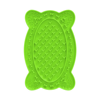 Alimentos de silicone distracção de animais de estimação Patas de gato Pad de alimentação lenta para cães com ventosas