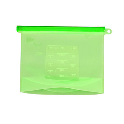 Saco de armazenamento de leite materno de silicone reutilizável, à prova de vazamento, vácuo, fechado, saco de alimentos sem BPA